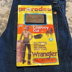 Wrangler high rise Cowboy Cut 90’s Vintage Jeans Jr. Sz. 5